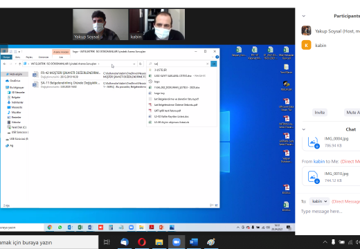 Vat Elektrik firmasının TS EN 61587-1 standartları kapsamında gözetim denetimi Covid-19 salgını sebebiyle online olarak gerçekleştirildi.