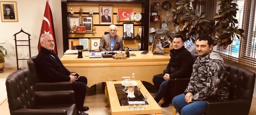 Derince Belediye Başkanımız Sayın Zeki AYGÜN’ü makamında ziyaret ettik.