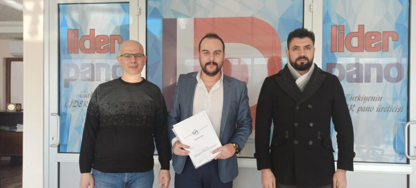 Konya Lider Pano Firması İle Test ve Belgelendirme Sözleşmesi Yapıldı